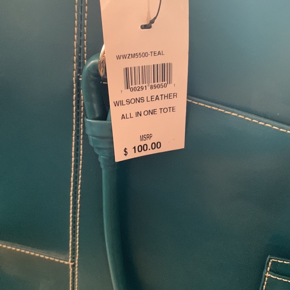 Teal Wilson’s leather bag - Picture 2 of 9